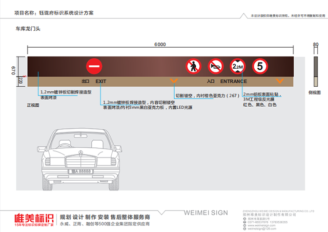 房地產(chǎn)地下車庫吊牌